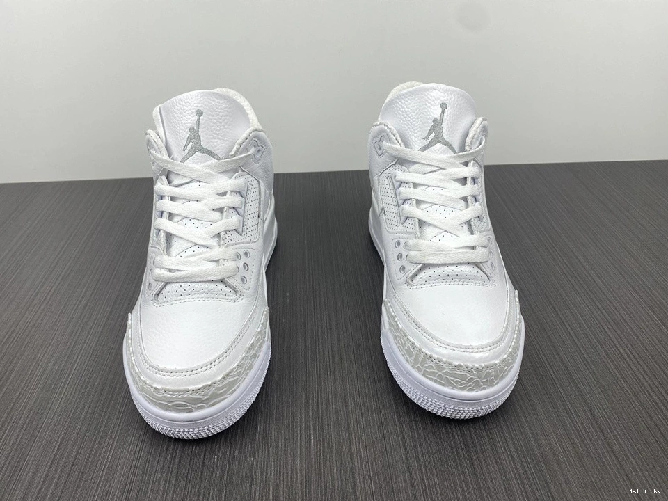 Air Jordan 'Triple  429487-111 3 Retro White' PS 0110
